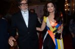 Amitabh Bachchan, Aishwarya Rai Bachchan at Hello Hall of Fame Awards 2016 on 11th April 2016